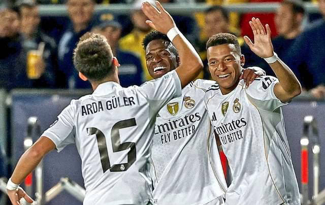 阿隆索领衔！姆巴佩领衔皇马三叉戟，挑战C罗纪录